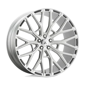Asanti Black – ABL-21 LEO – Silver – 20″x8.5″ 38mm – Summer Wheels – ABL21-20855238SL